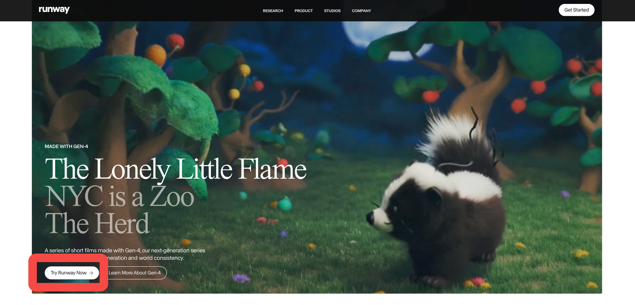 Runway Website